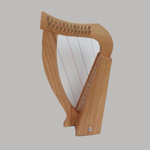 22 Strings Celtic Harp in Ash Wood - Image 2