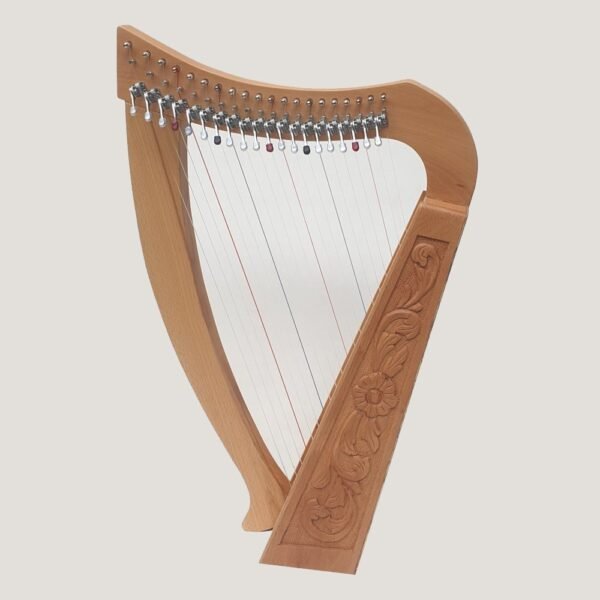 20 Strings Celtic Harp in Beech Wood