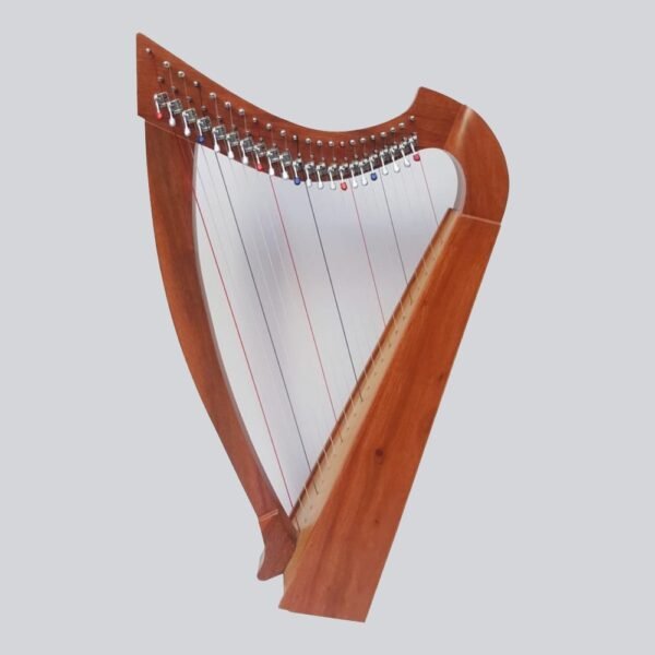 19 Strings Baby Harp in Mahogany Wood